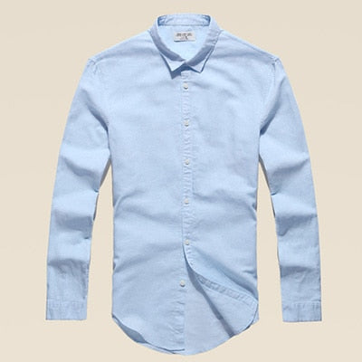 Casual Hawaiian Shirts, Slim Fit, Long Sleeve Shirts For Men