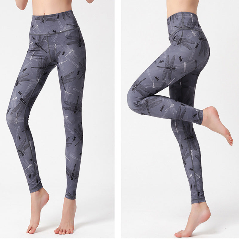 VibeFlex™ Tie-Dye Sculpt Leggings – High Waist Push-Up Yoga & Workout Wear