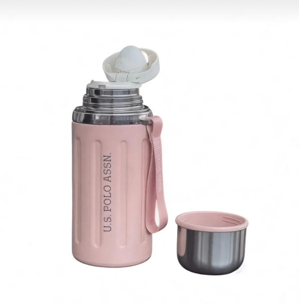 U.S. Polo Assn. Stainless Steel Thermos – 0.6L of Style & Heat
