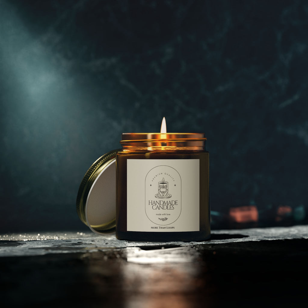 Coconut Apricot Scented Candle Collection, Aromatherapy Candles for Relaxation, Self-Care Gift, Home Fragrance Decor