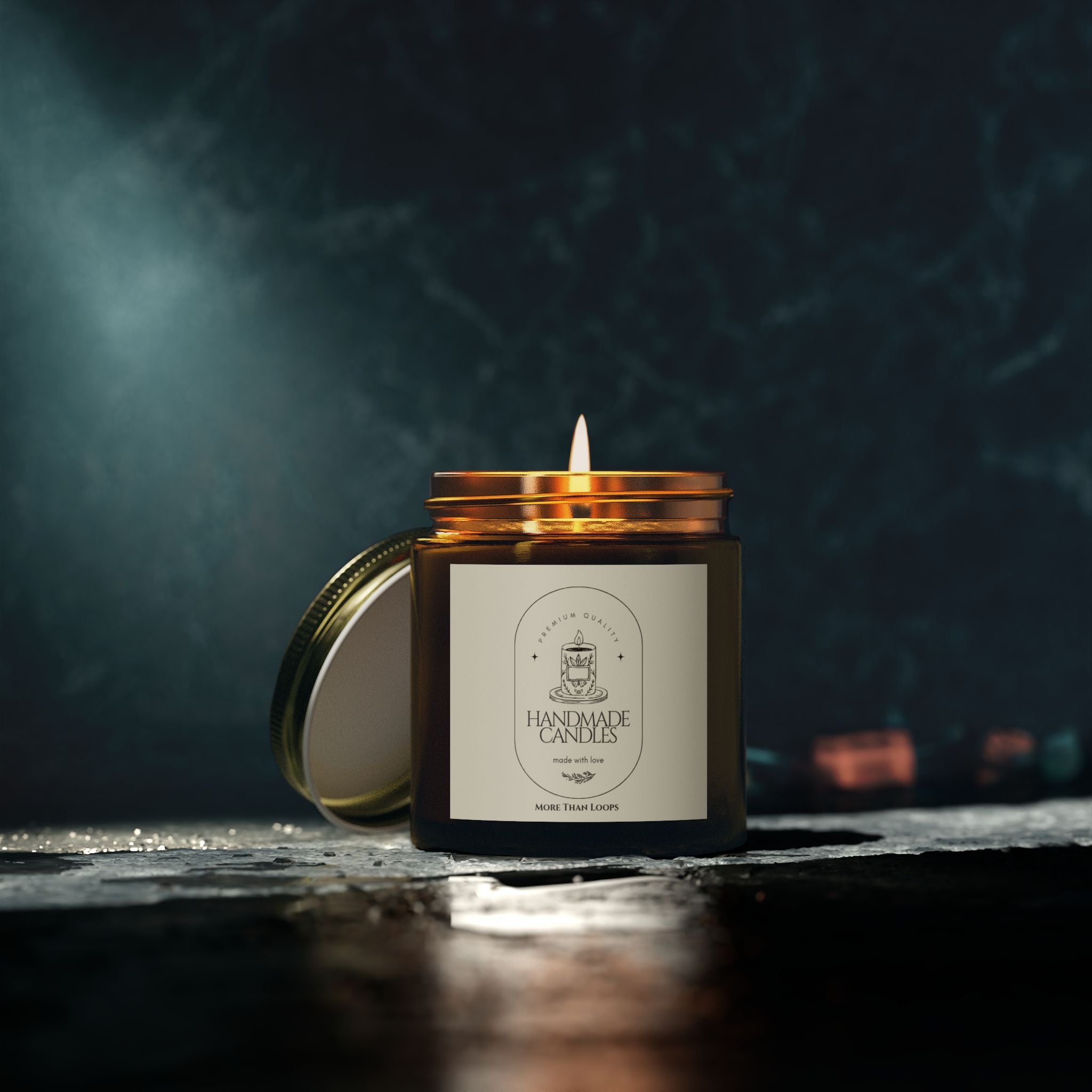 Coconut Apricot Scented Candle Collection, Aromatherapy Candles for Relaxation, Self-Care Gift, Home Fragrance Decor
