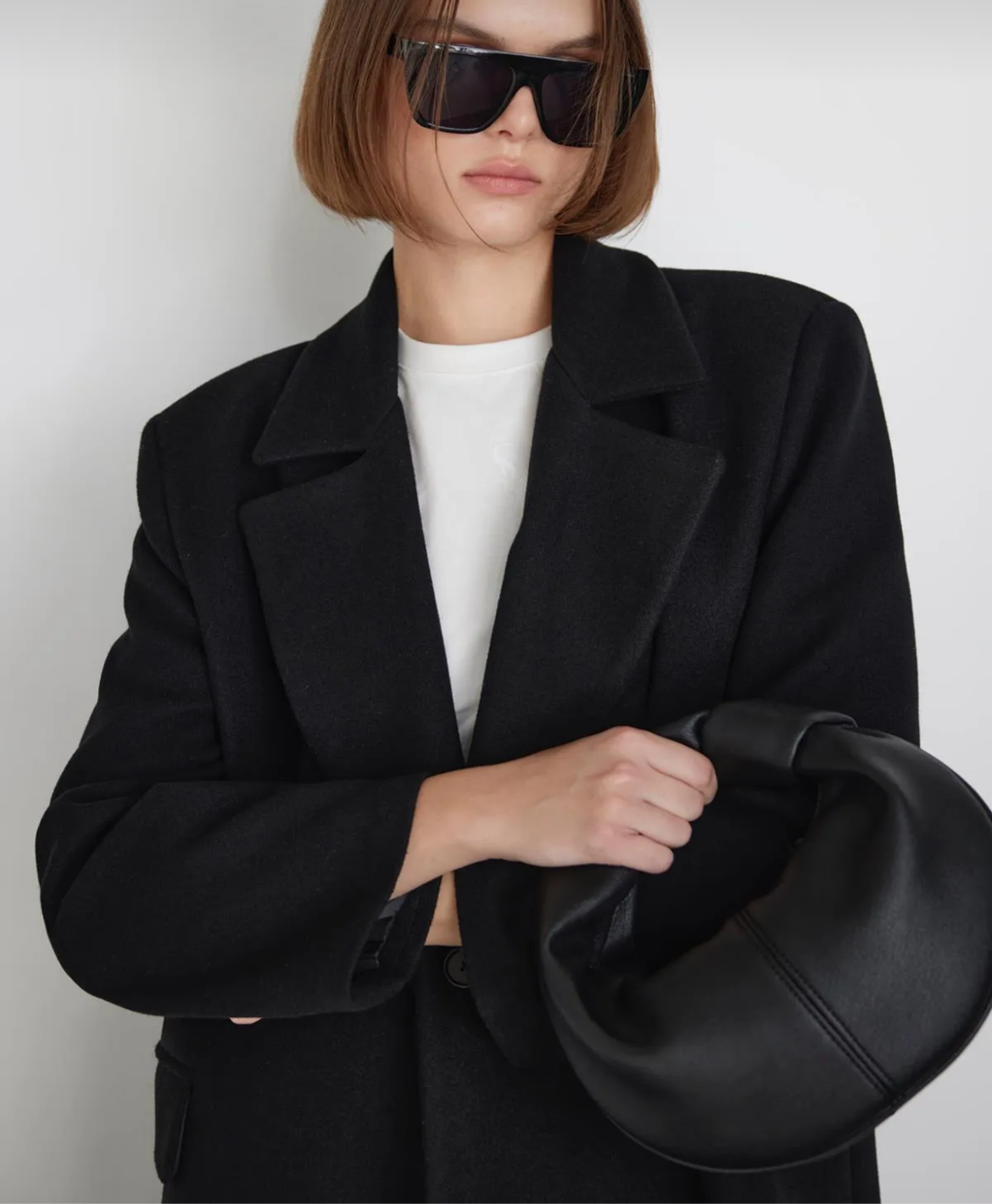 Black Mini Bowl Bag