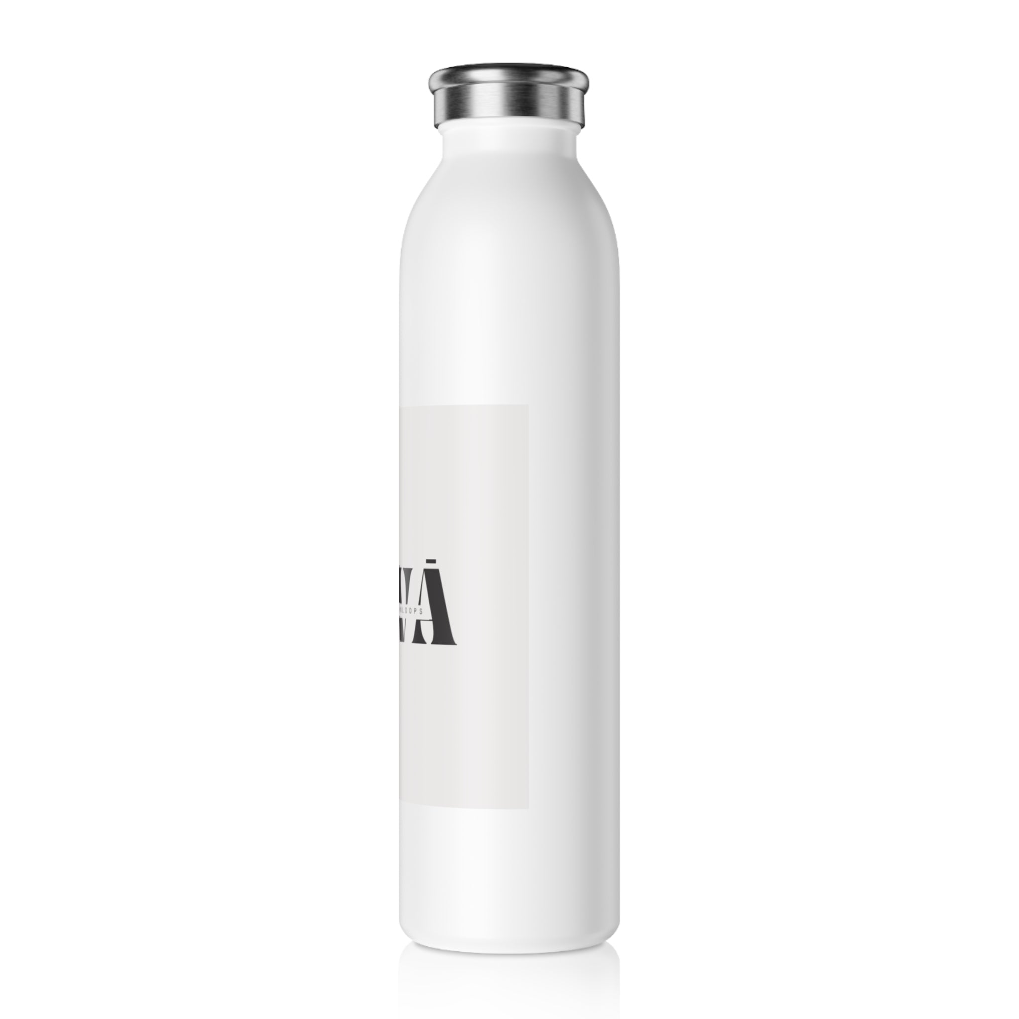 Sleek Stainless Steel Water Bottle - Modern Reusable Drinkware for Fitness, Travel, and Daily Hydration, Eco-Friendly, Gift Idea