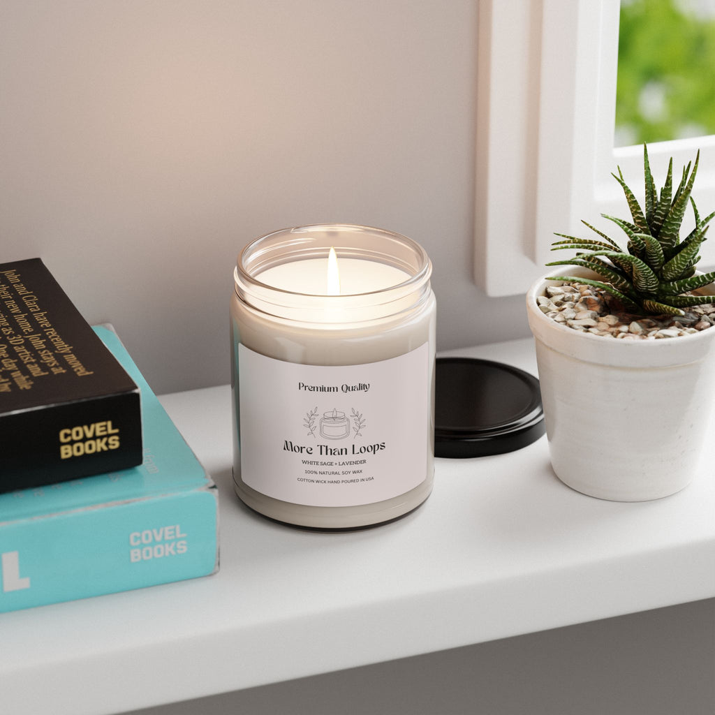 Scented Soy Candle – Relax, Unwind, and Glow