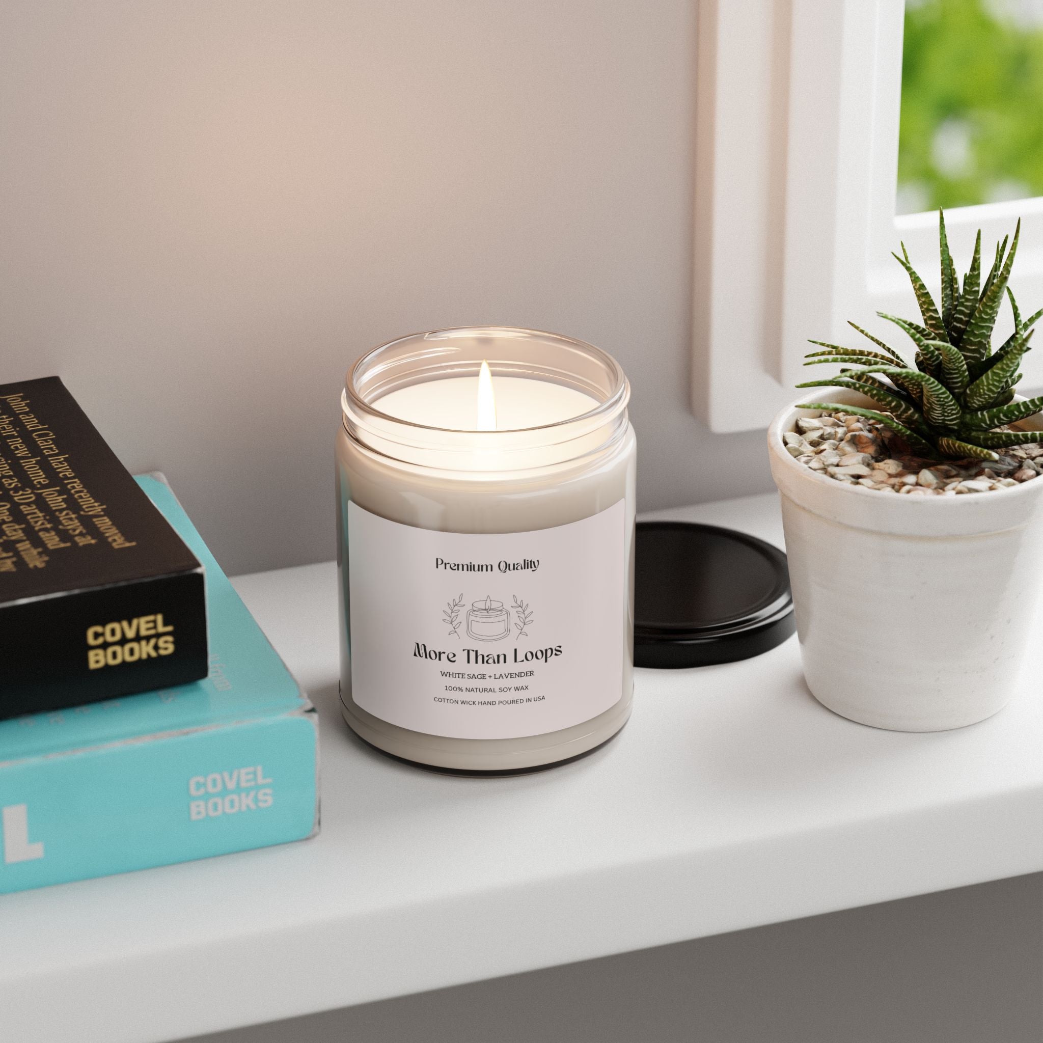 Scented Soy Candle – Relax, Unwind, and Glow