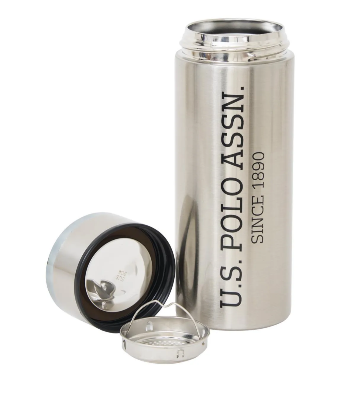 U.S. Polo Assn. Unisex Stainless Steel Thermos – 250ml
