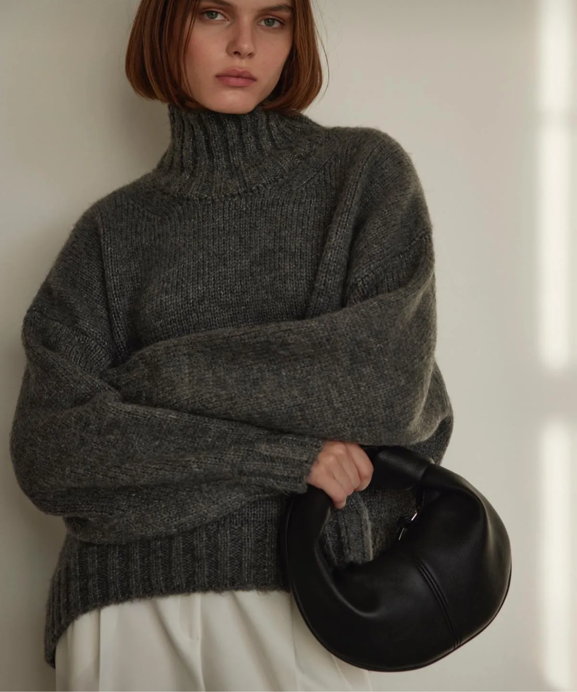Black Mini Bowl Bag