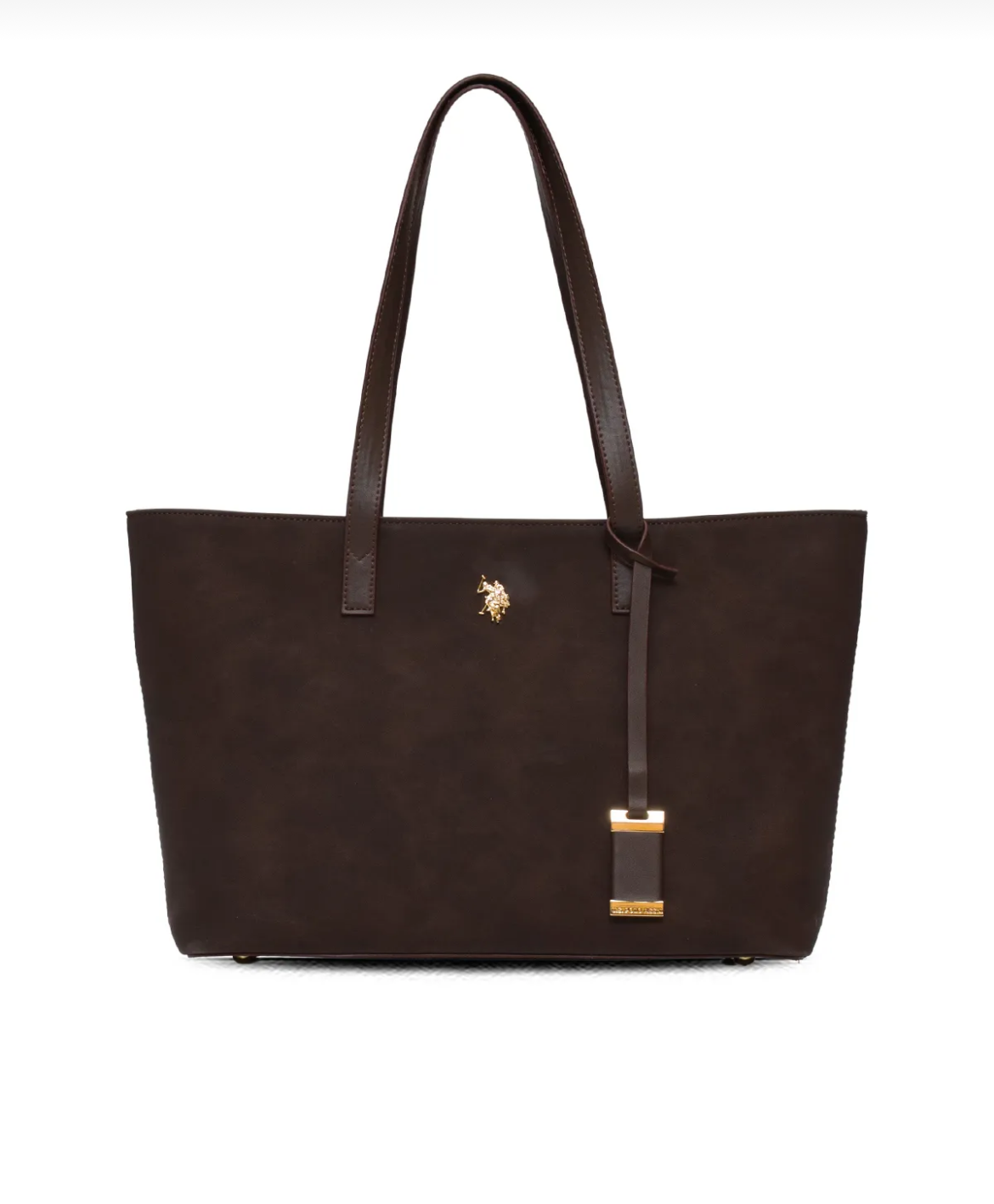 U.S. Polo Assn. Coffee Shoulder Bag – Chic & Versatile