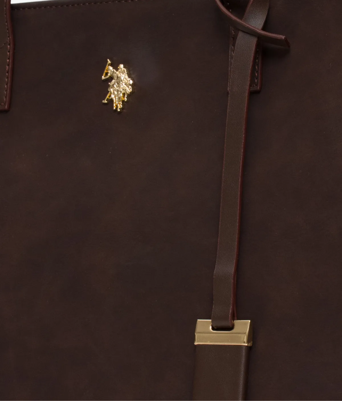 U.S. Polo Assn. Coffee Shoulder Bag – Chic & Versatile