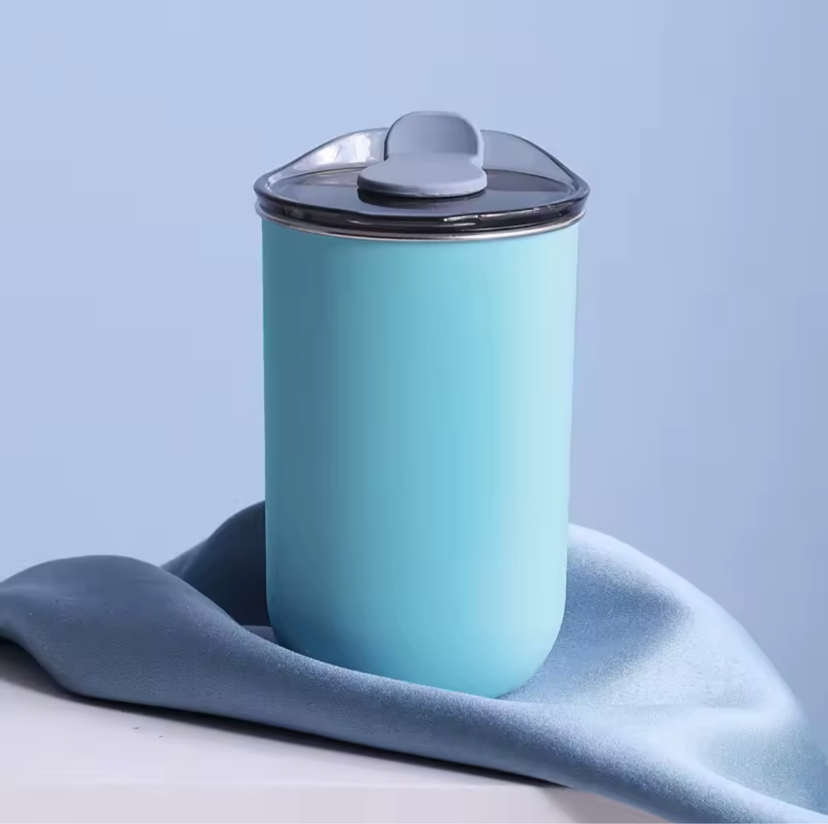 Stainless Steel Insulated Coffee Mug with Lid – 300ml