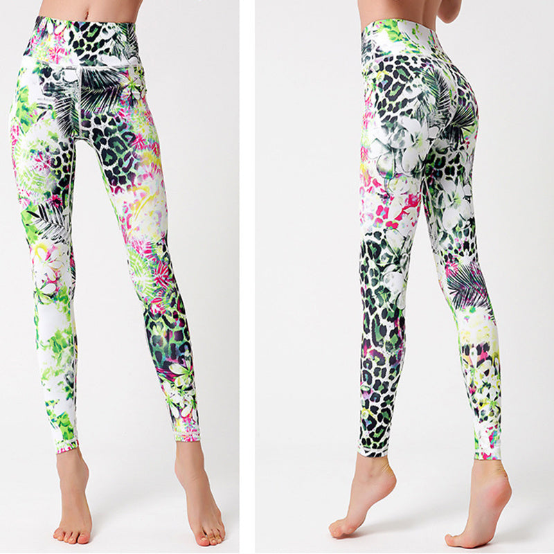 VibeFlex™ Tie-Dye Sculpt Leggings – High Waist Push-Up Yoga & Workout Wear