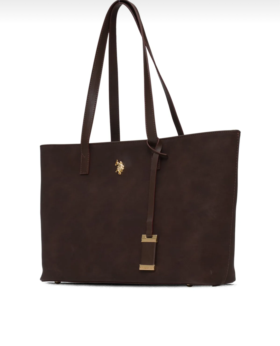 U.S. Polo Assn. Coffee Shoulder Bag – Chic & Versatile