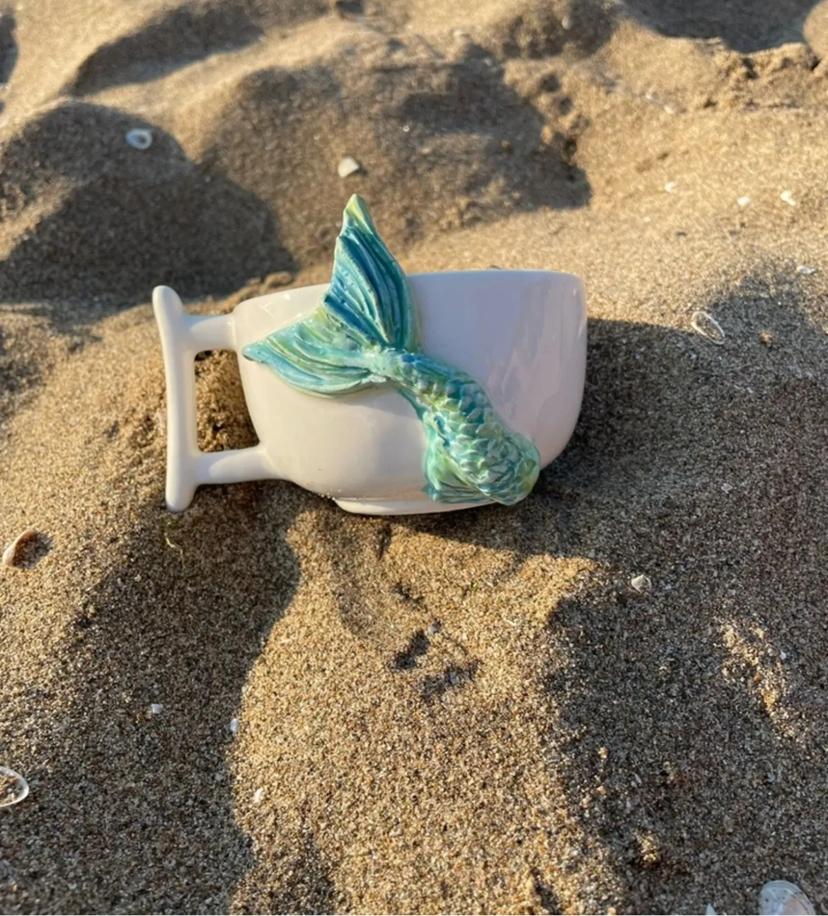 Ocean Dreams – Handmade Mermaid Ceramic Mug