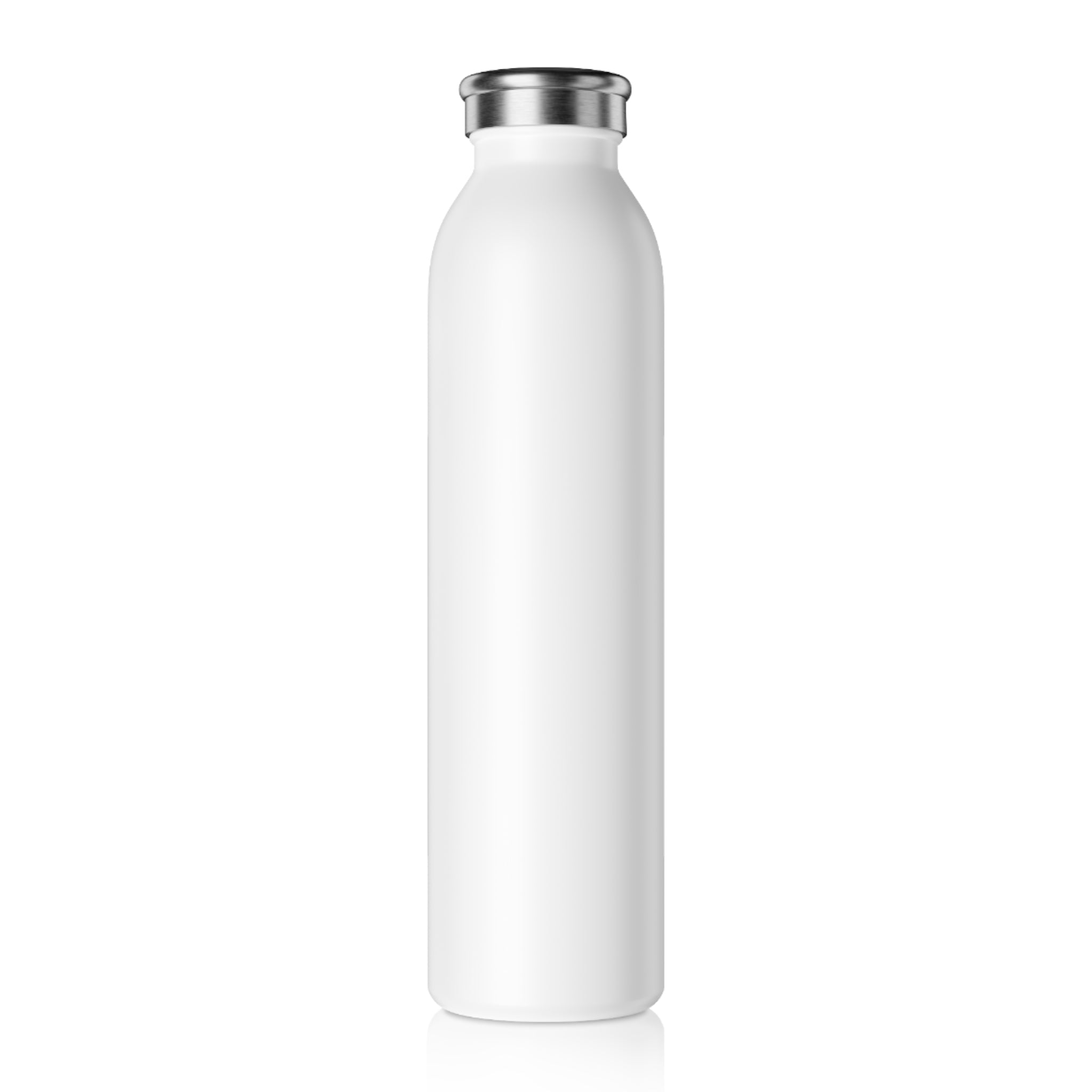 Sleek Stainless Steel Water Bottle - Modern Reusable Drinkware for Fitness, Travel, and Daily Hydration, Eco-Friendly, Gift Idea