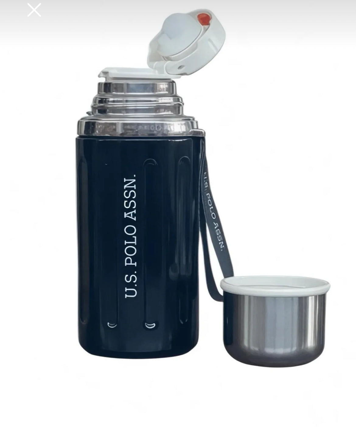 U.S. Polo Assn. Stainless Steel Thermos – 0.6L of Style & Heat