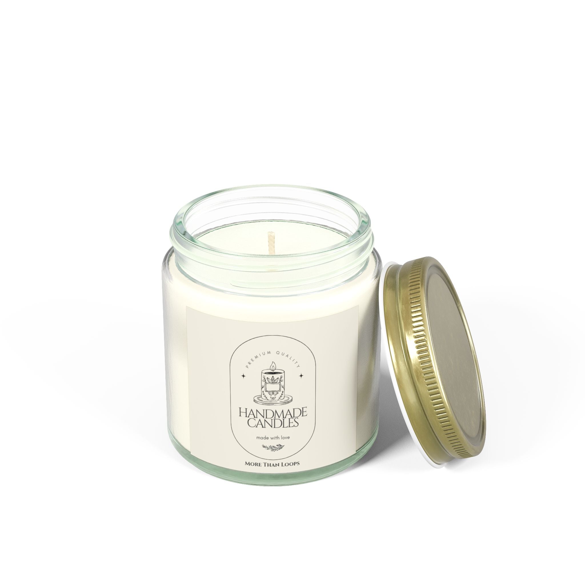 Coconut Apricot Scented Candle Collection, Aromatherapy Candles for Relaxation, Self-Care Gift, Home Fragrance Decor