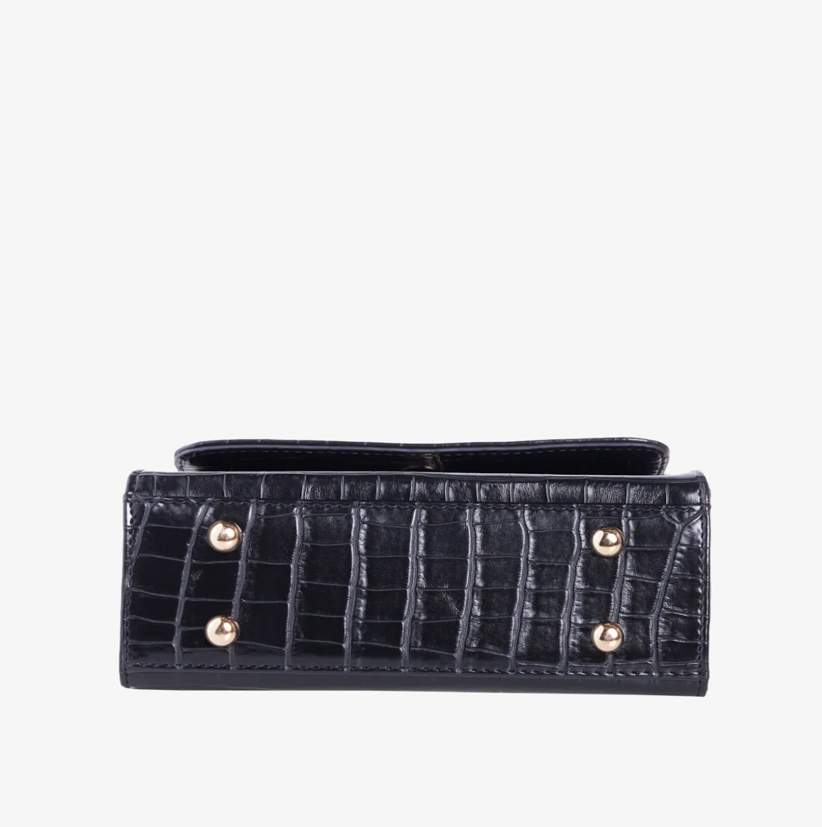 ✨ Ted Baker Croco-Embossed Mini Handbag – Chic & Timeless
