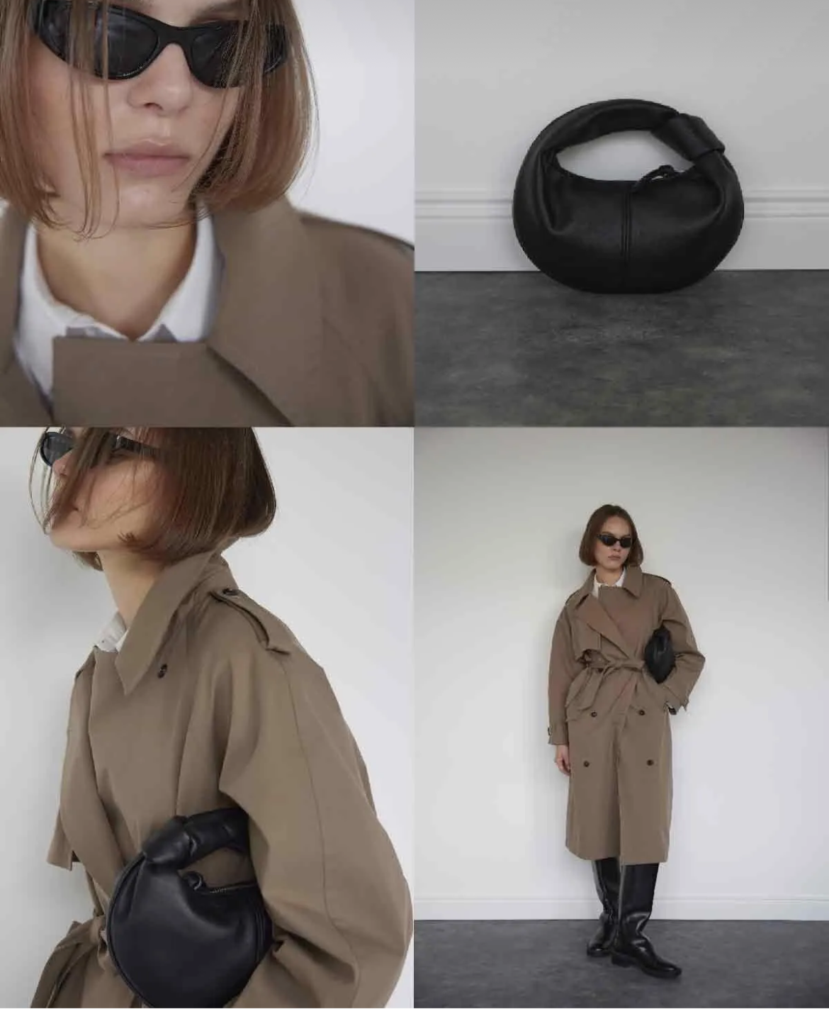 Black Mini Bowl Bag