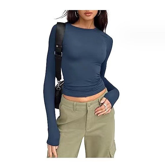 Chic & Sleek: Women’s Slim Fit Long-Sleeve Pullover