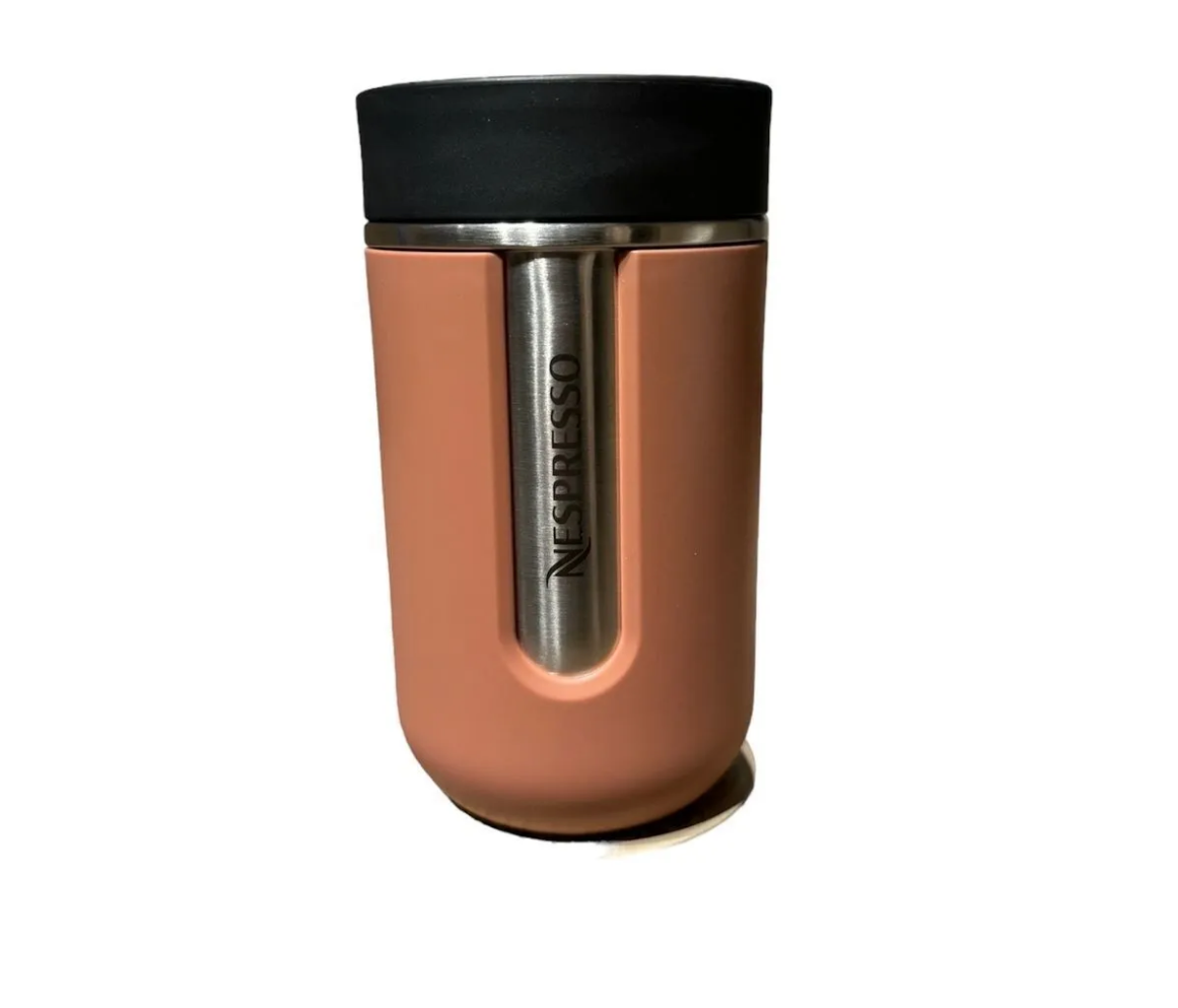 Nespresso Nomad Travel Thermos – Terracotta Edition