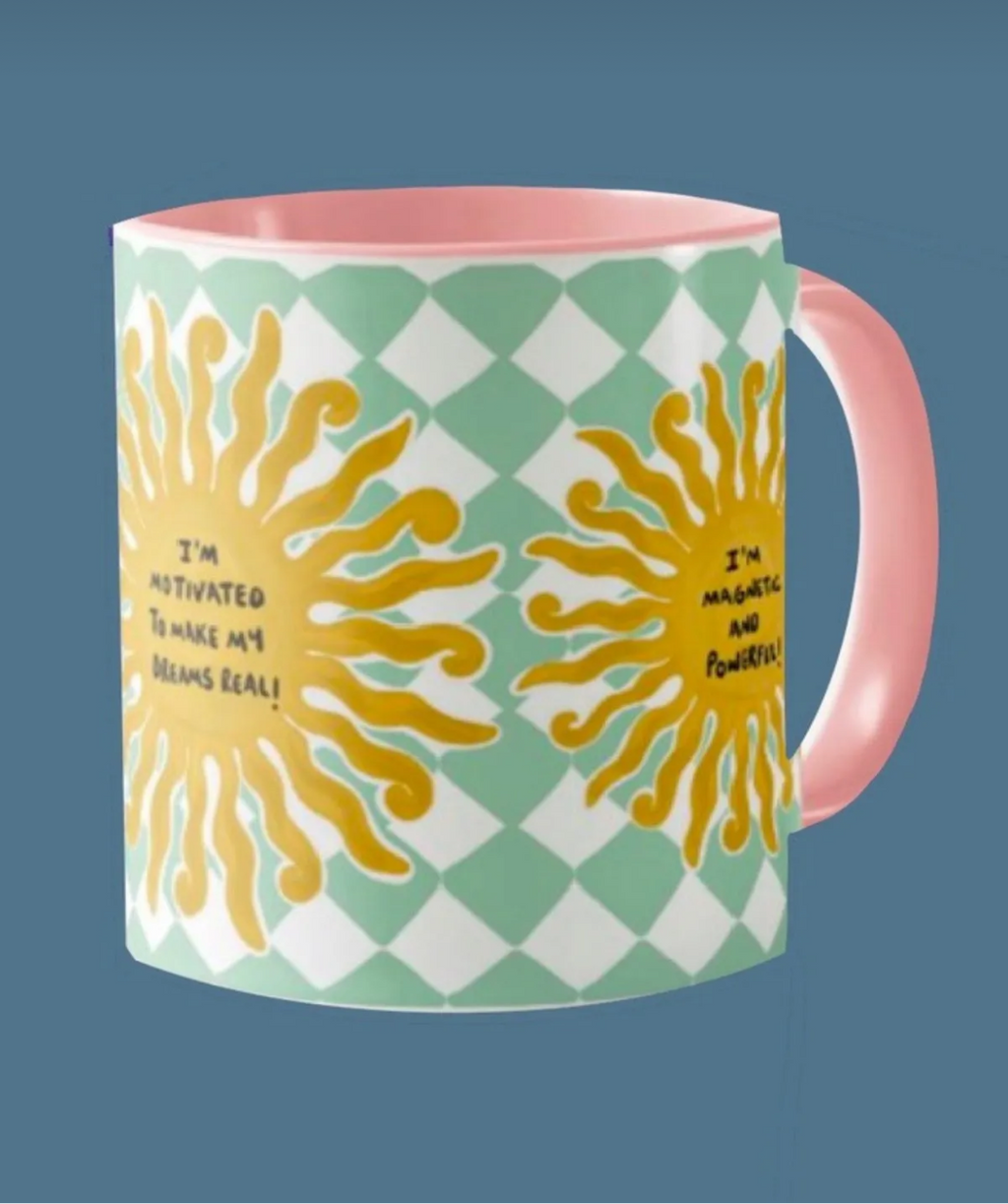 Manifest Your Morning – Inspirational Mug (9.5×8cm)
