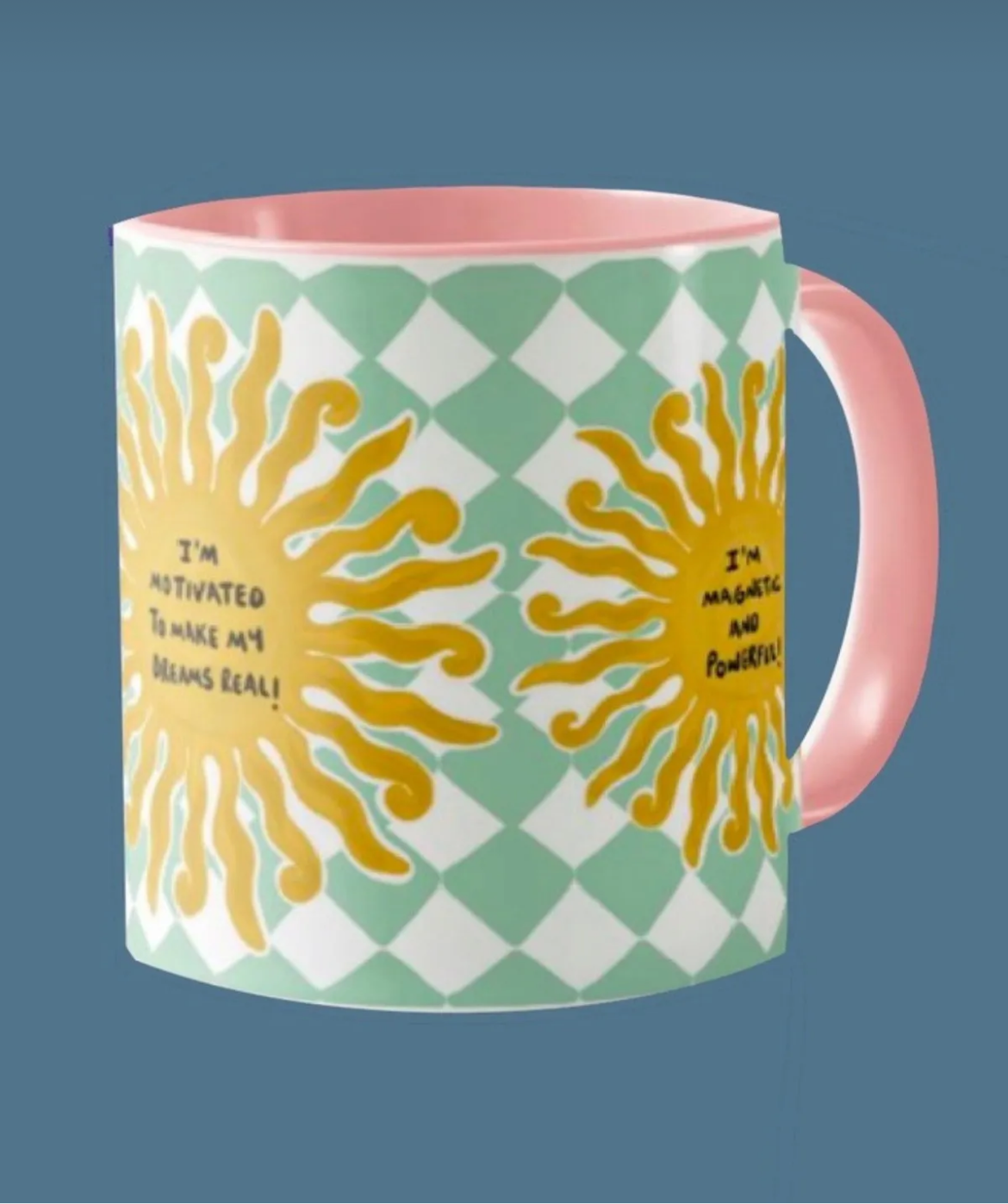 Manifest Your Morning – Inspirational Mug (9.5×8cm)