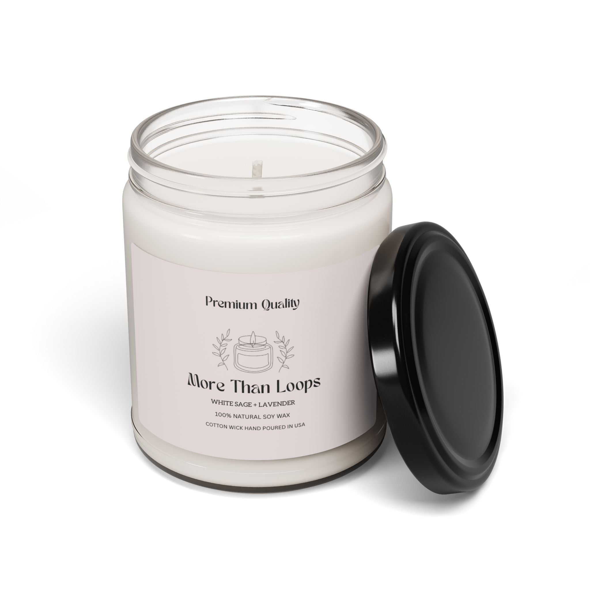 Scented Soy Candle – Relax, Unwind, and Glow