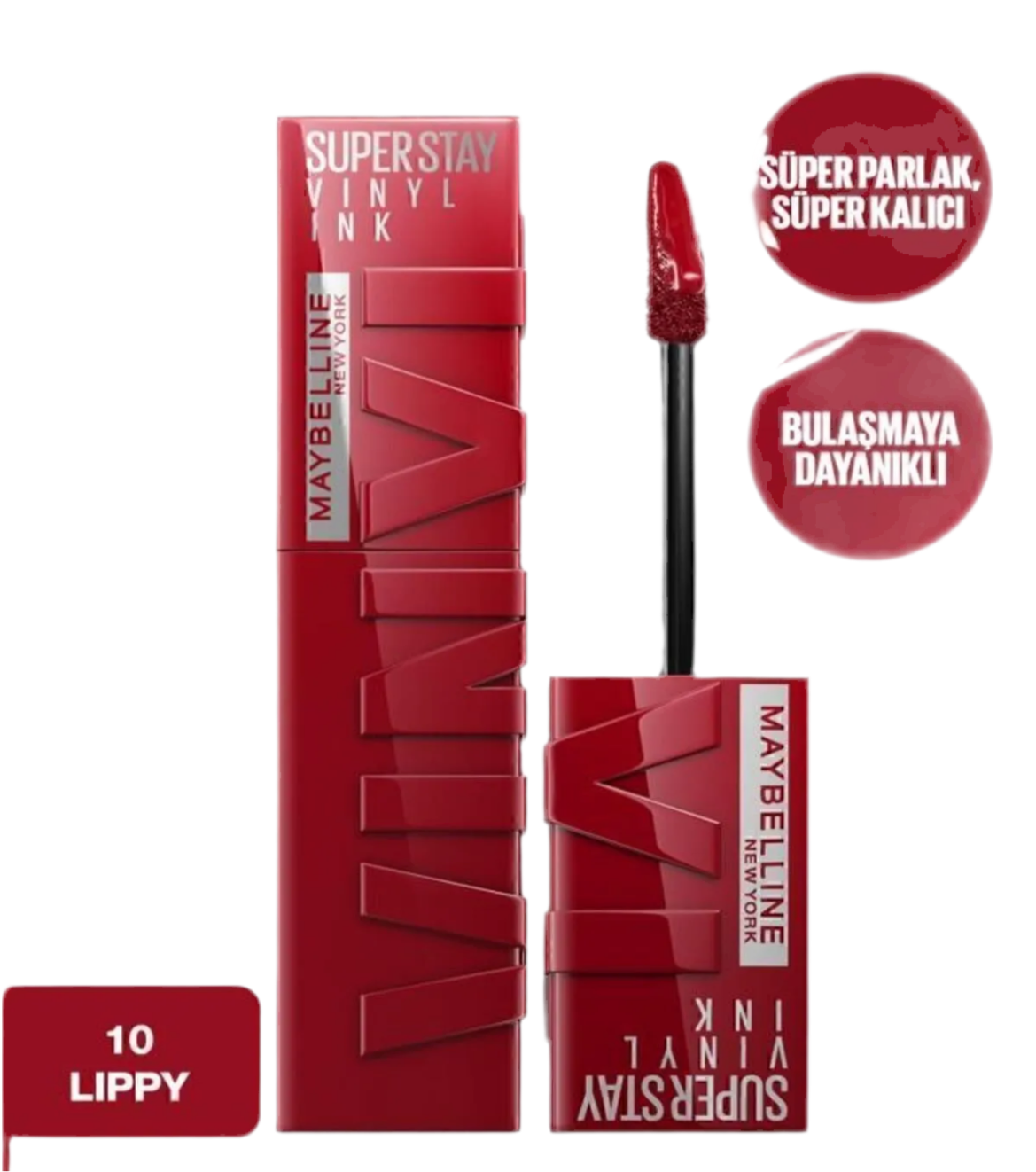 Maybelline New York SuperStay Vinyl Ink – Long-Lasting Glossy Liquid Lipstick