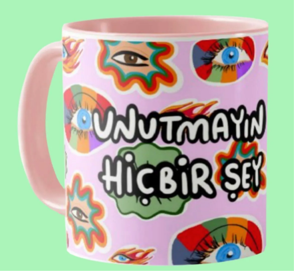 Groove & Brew – Diskotek Hand-Drawn Mug (9.5×8cm)