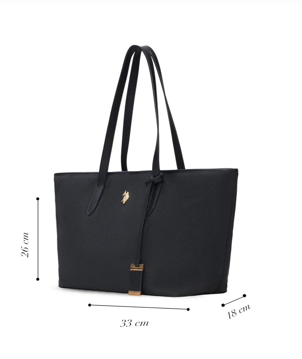 U.S. Polo Assn. Claret Shoulder Bag – Timeless Everyday Elegance