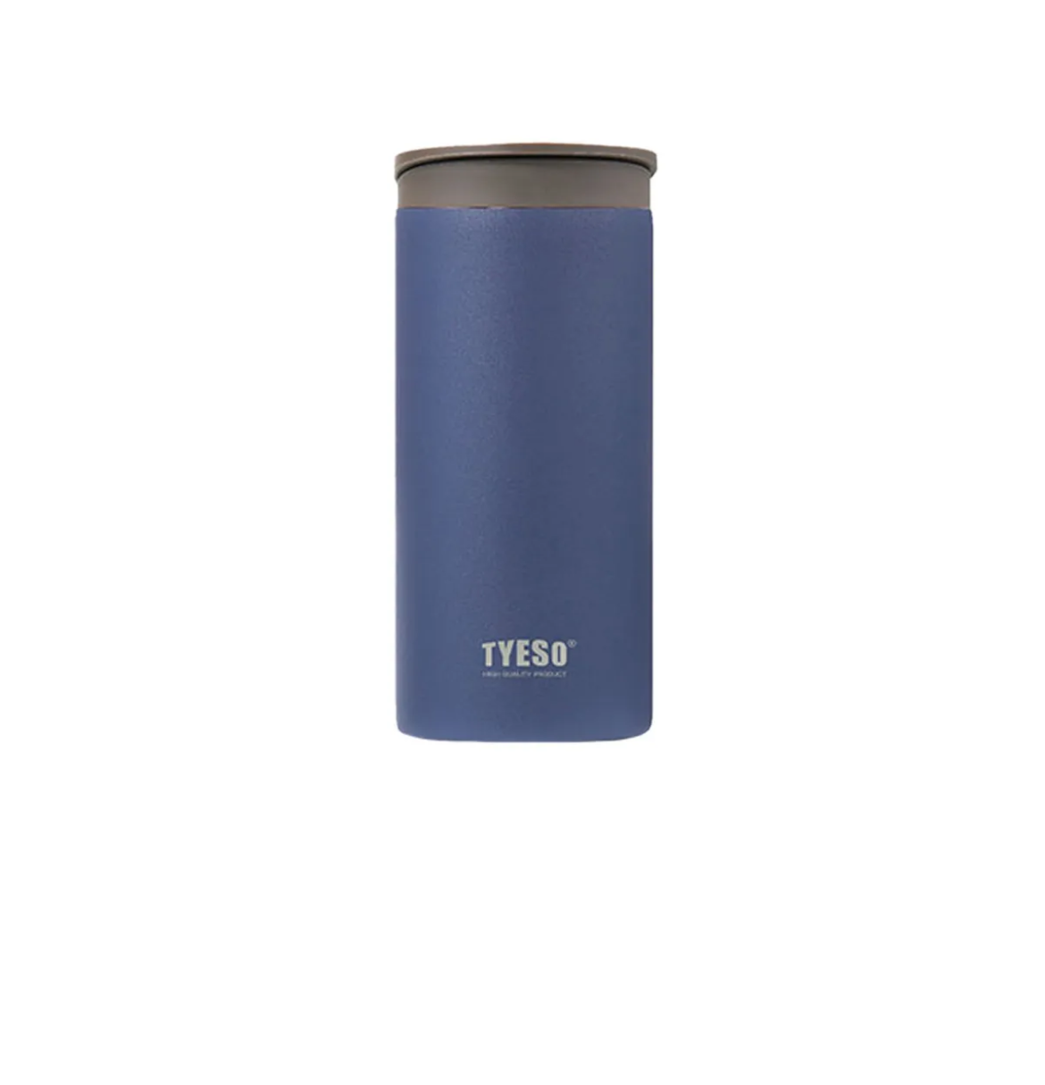 Tyeso Stainless Steel Vacuum Flat Thermos – 360ml with Handle