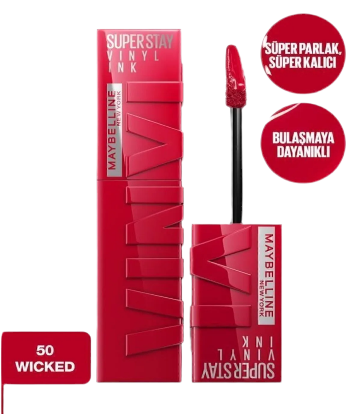 Maybelline New York SuperStay Vinyl Ink – Long-Lasting Glossy Liquid Lipstick