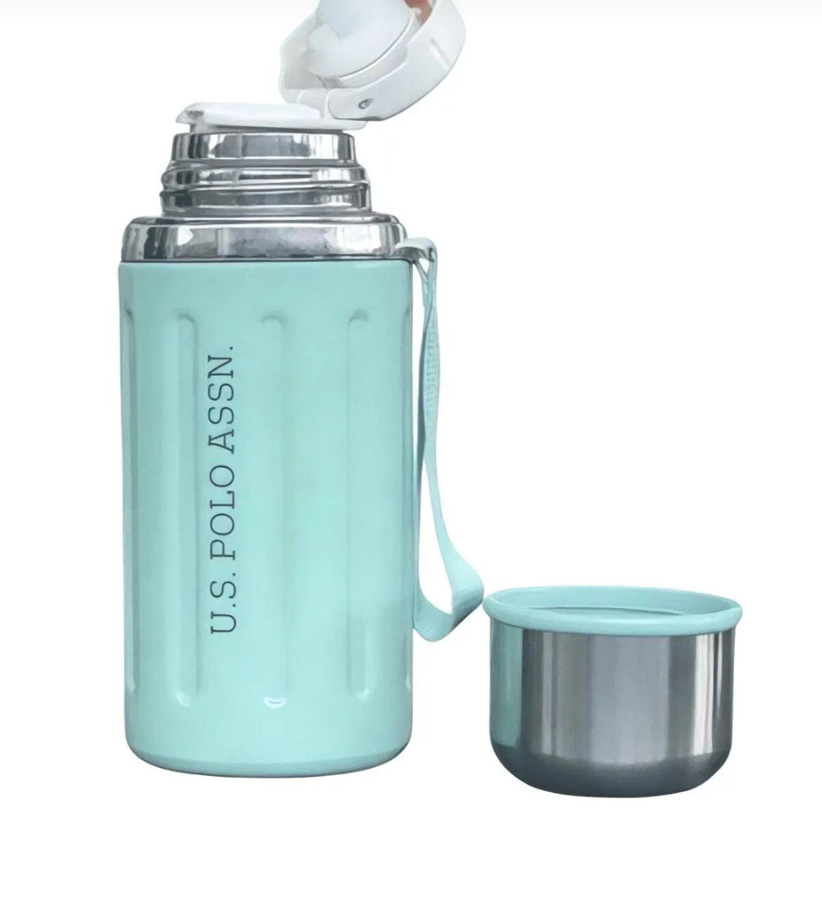 U.S. Polo Assn. Stainless Steel Thermos – 0.6L of Style & Heat