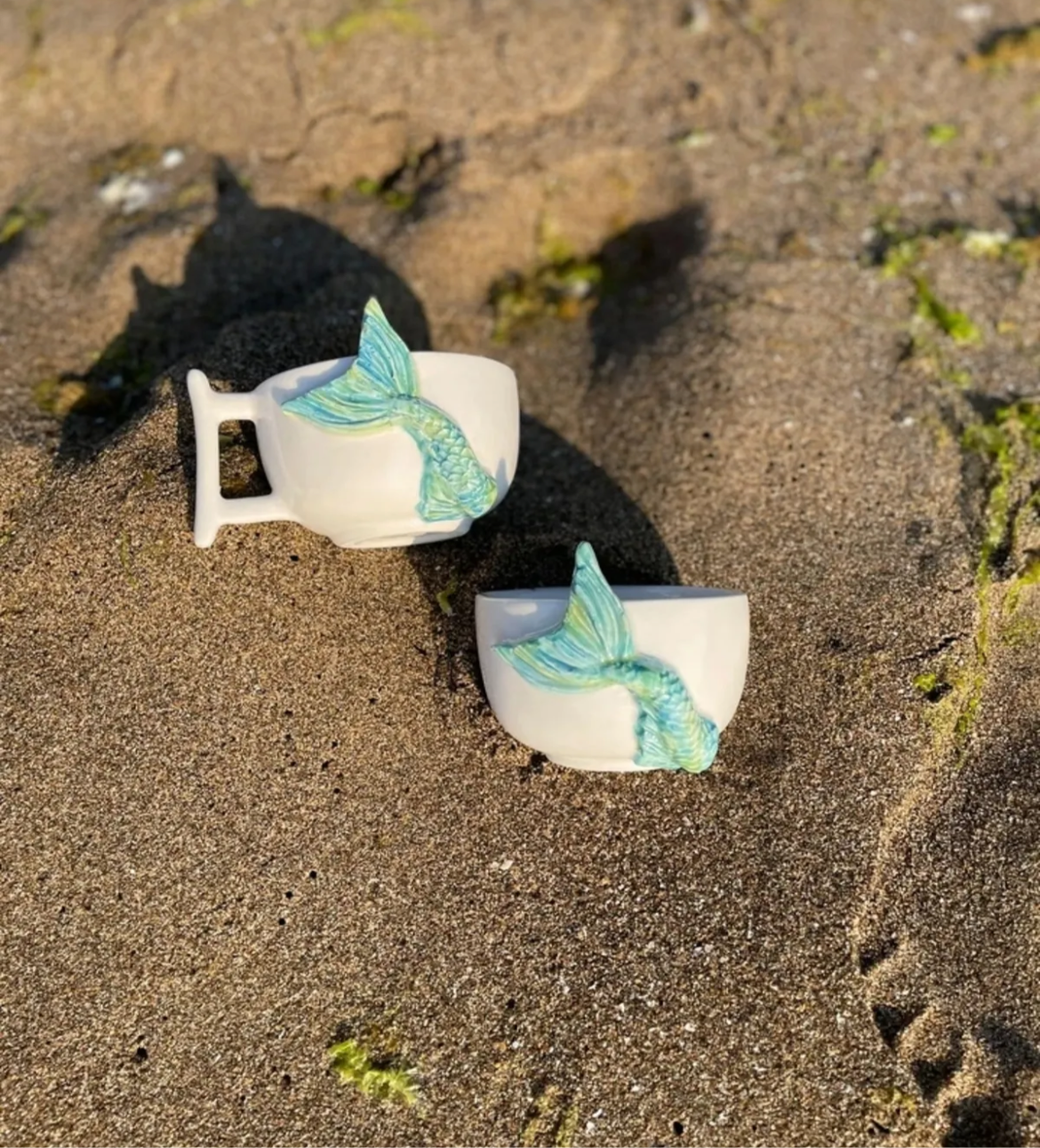 Ocean Dreams – Handmade Mermaid Ceramic Mug