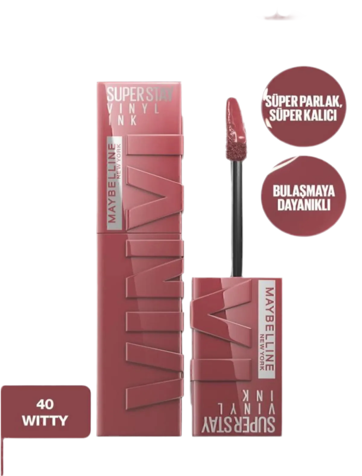 Maybelline New York SuperStay Vinyl Ink – Long-Lasting Glossy Liquid Lipstick