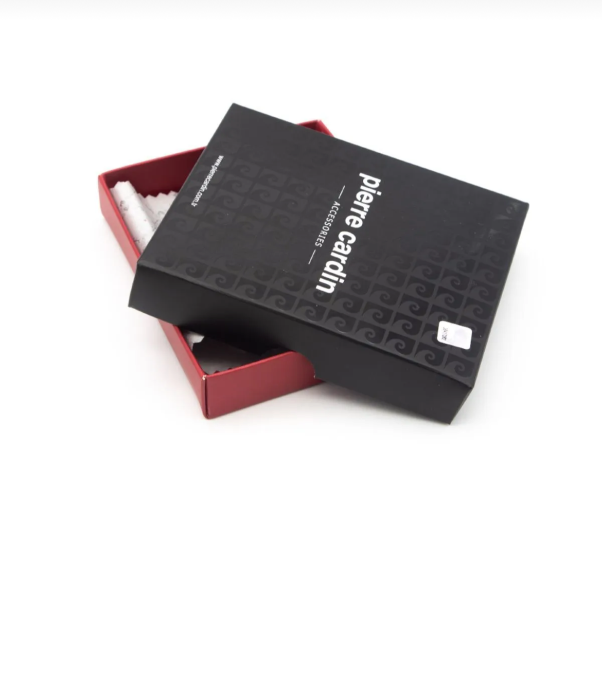 Pierre Cardin Unisex Black Leather Card Holder