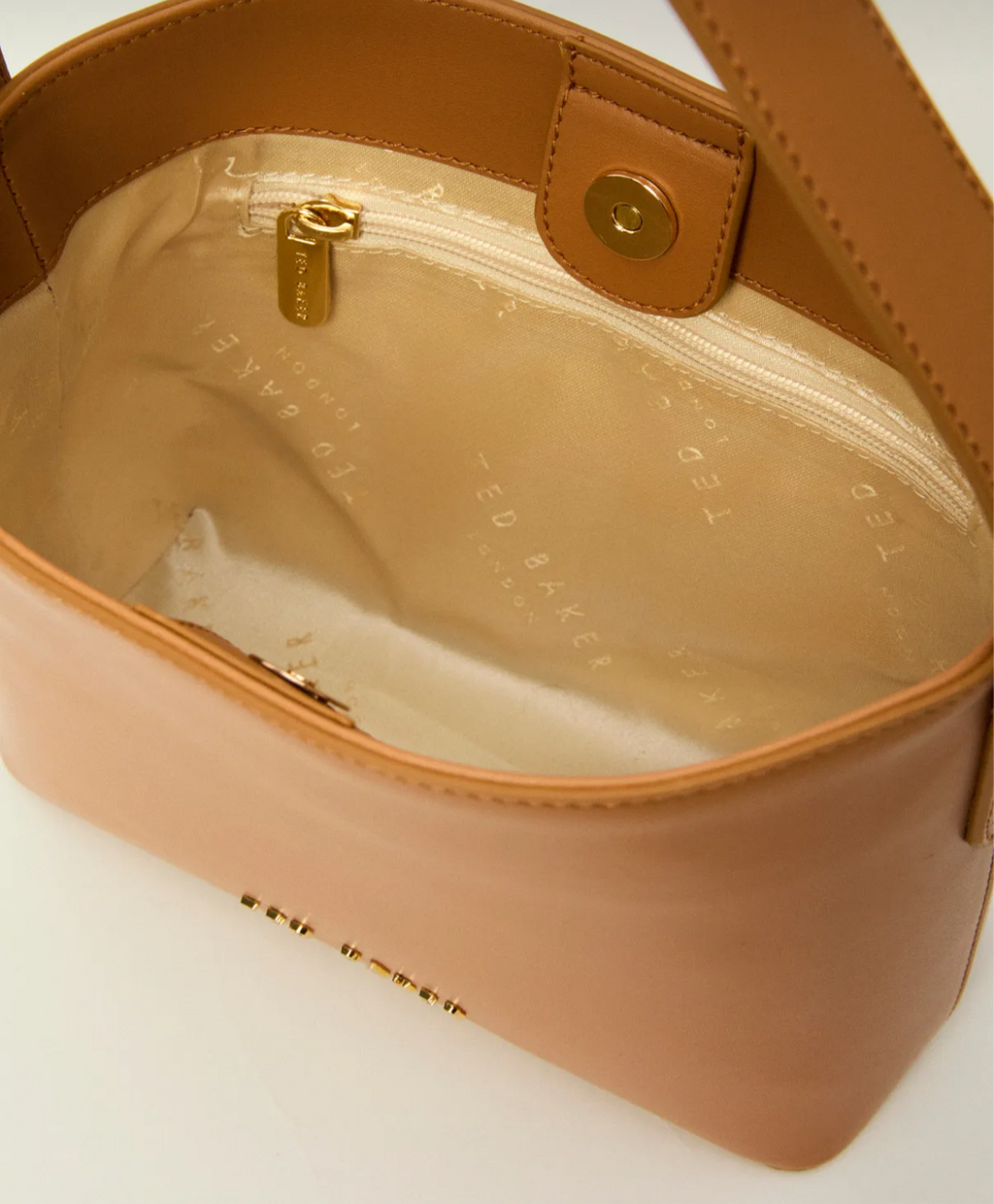 Ted Baker Plain Skin Mini Handbag – Minimal Chic, Maximum Style