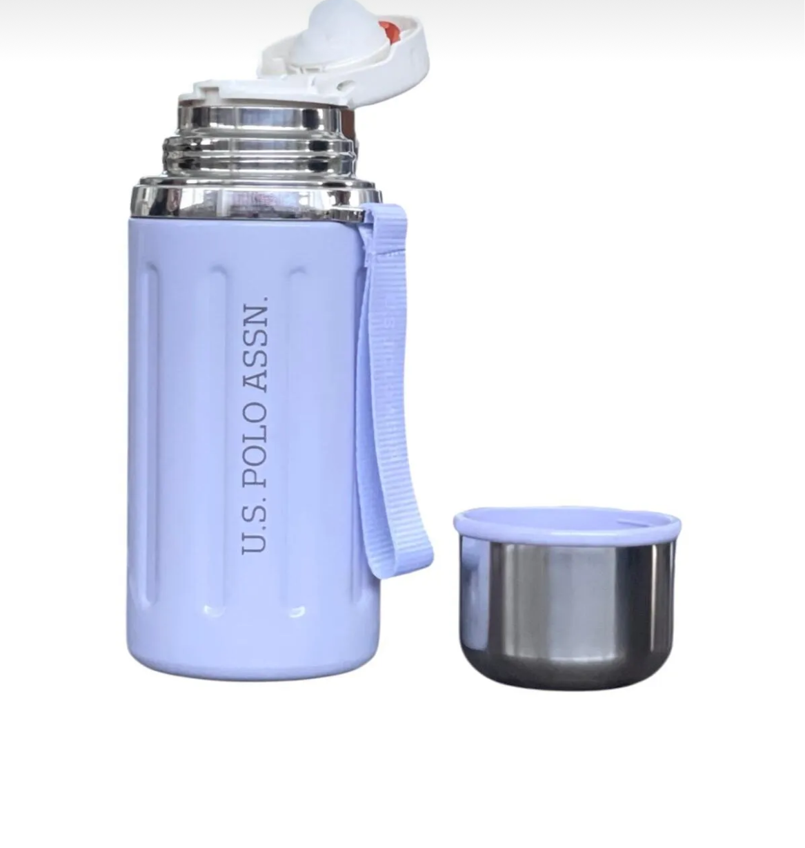 U.S. Polo Assn. Stainless Steel Thermos – 0.6L of Style & Heat
