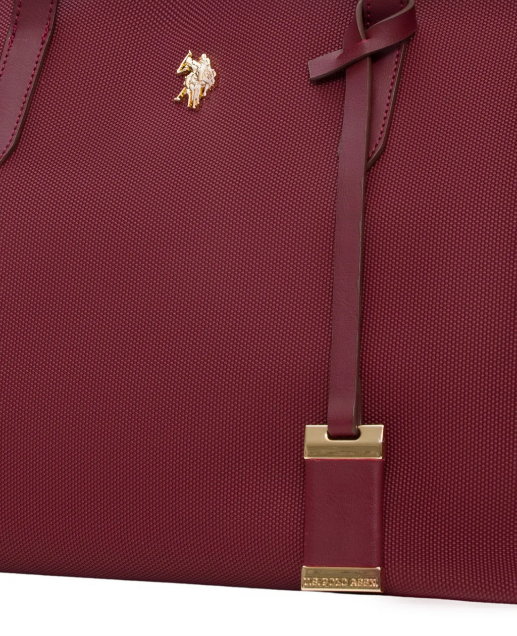 U.S. Polo Assn. Claret Shoulder Bag – Timeless Everyday Elegance