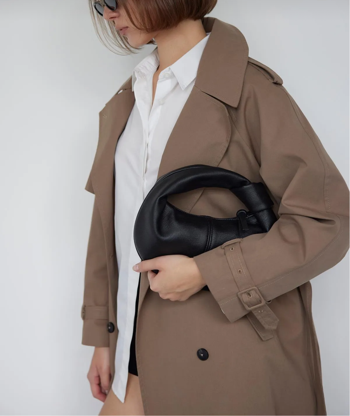 Black Mini Bowl Bag