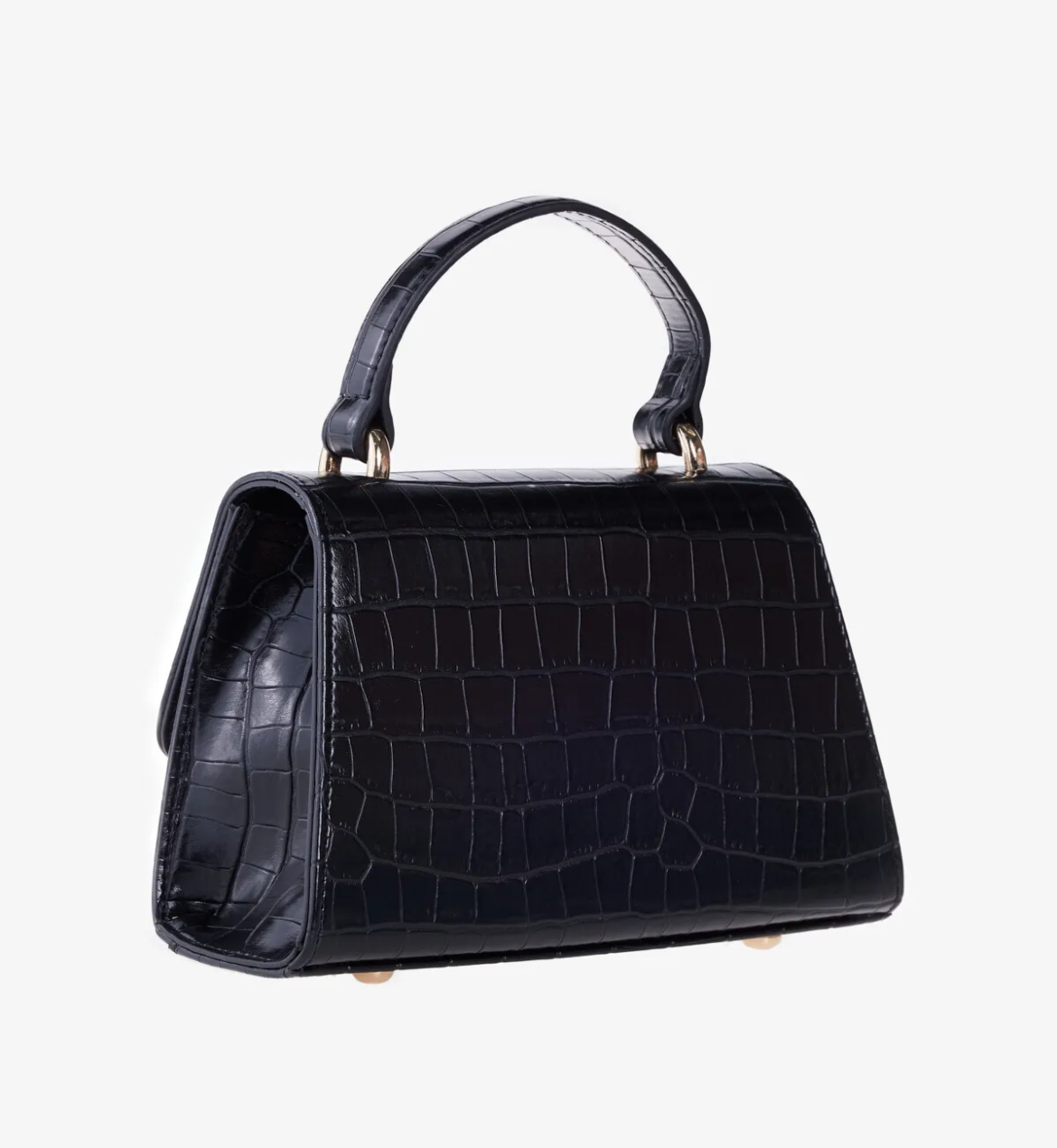 ✨ Ted Baker Croco-Embossed Mini Handbag – Chic & Timeless