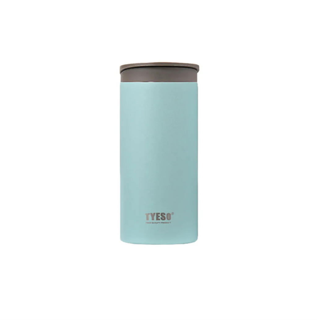 Tyeso Stainless Steel Vacuum Flat Thermos – 360ml with Handle
