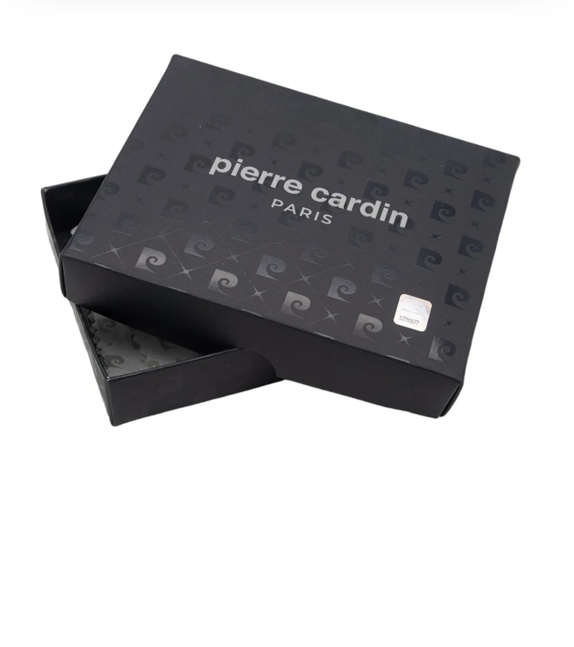 Pierre Cardin Unisex Black Leather Card Holder