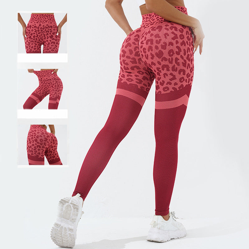 WildFlex™ Leopard Seamless Leggings – High Waist, Booty Lift, Fierce Performance