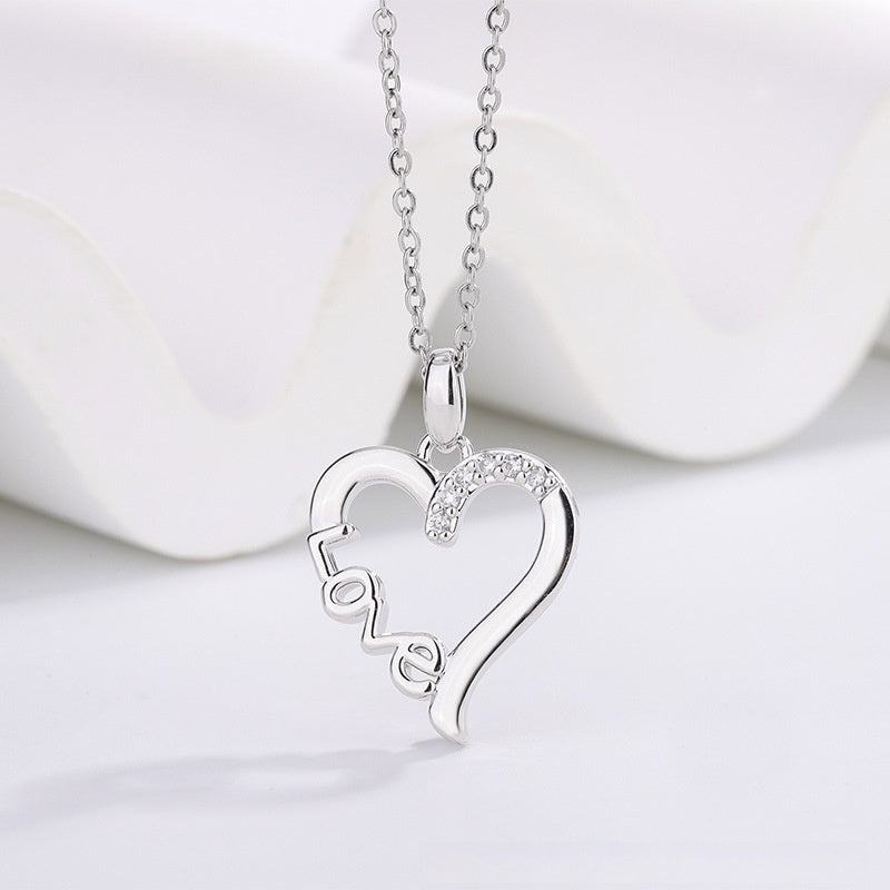 Eternal Love: Titanium Steel Heart Necklace – The Perfect Gift of Foreve