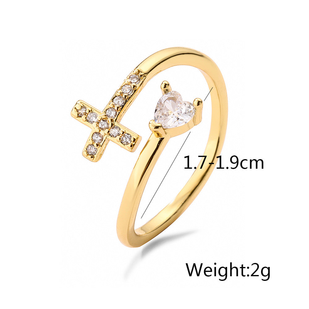 Clear CZ Evil Eye Ring – Sparkling Protection for Her