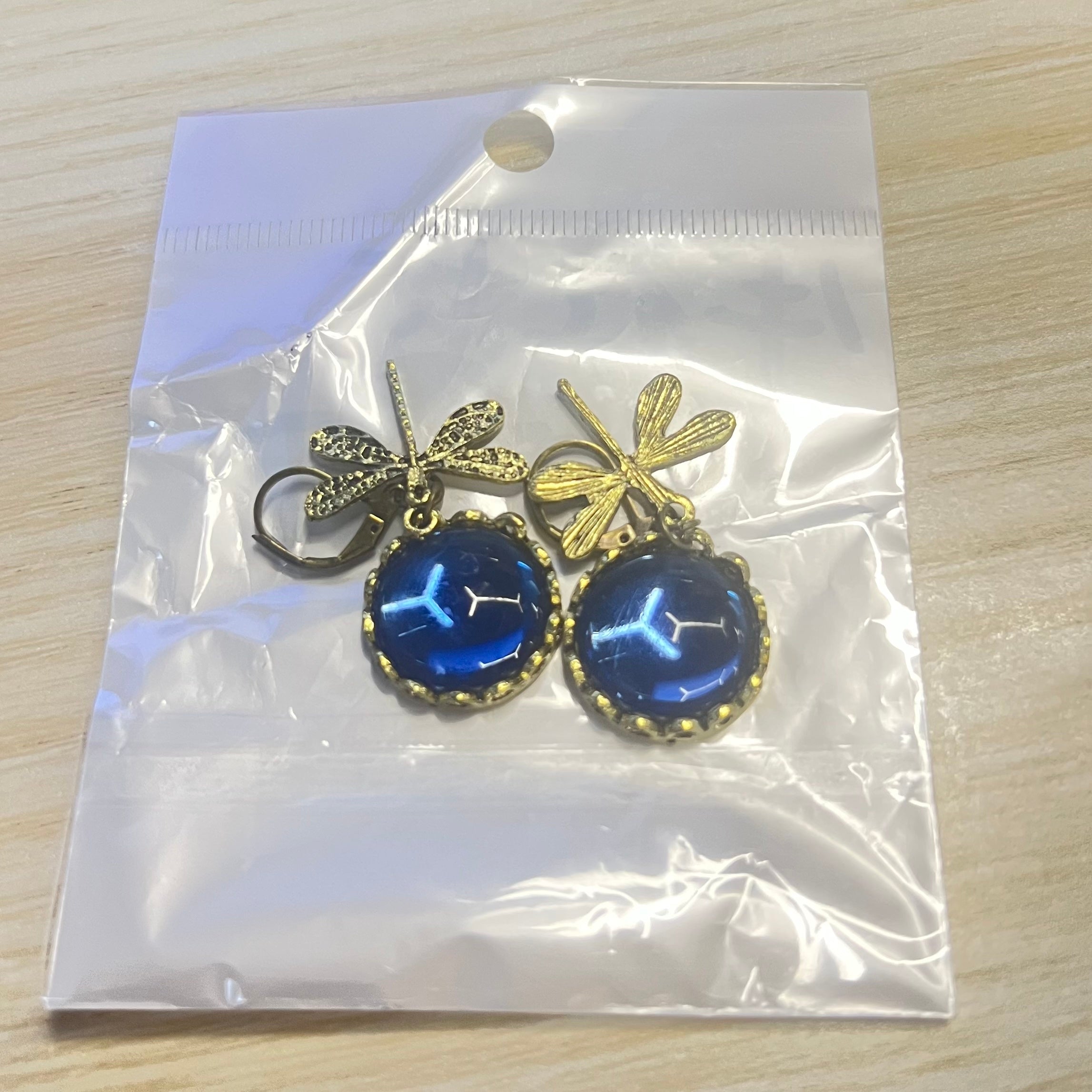 Vintage Moonstone Charm Earrings