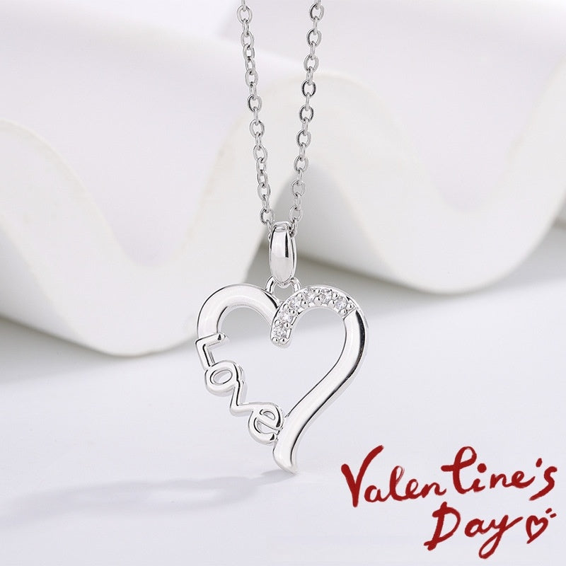 Eternal Love: Titanium Steel Heart Necklace – The Perfect Gift of Foreve