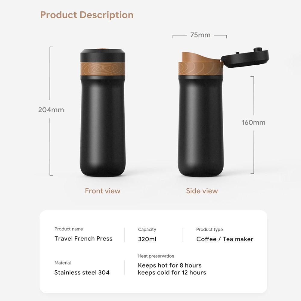 350ml Portable Coffee Pot