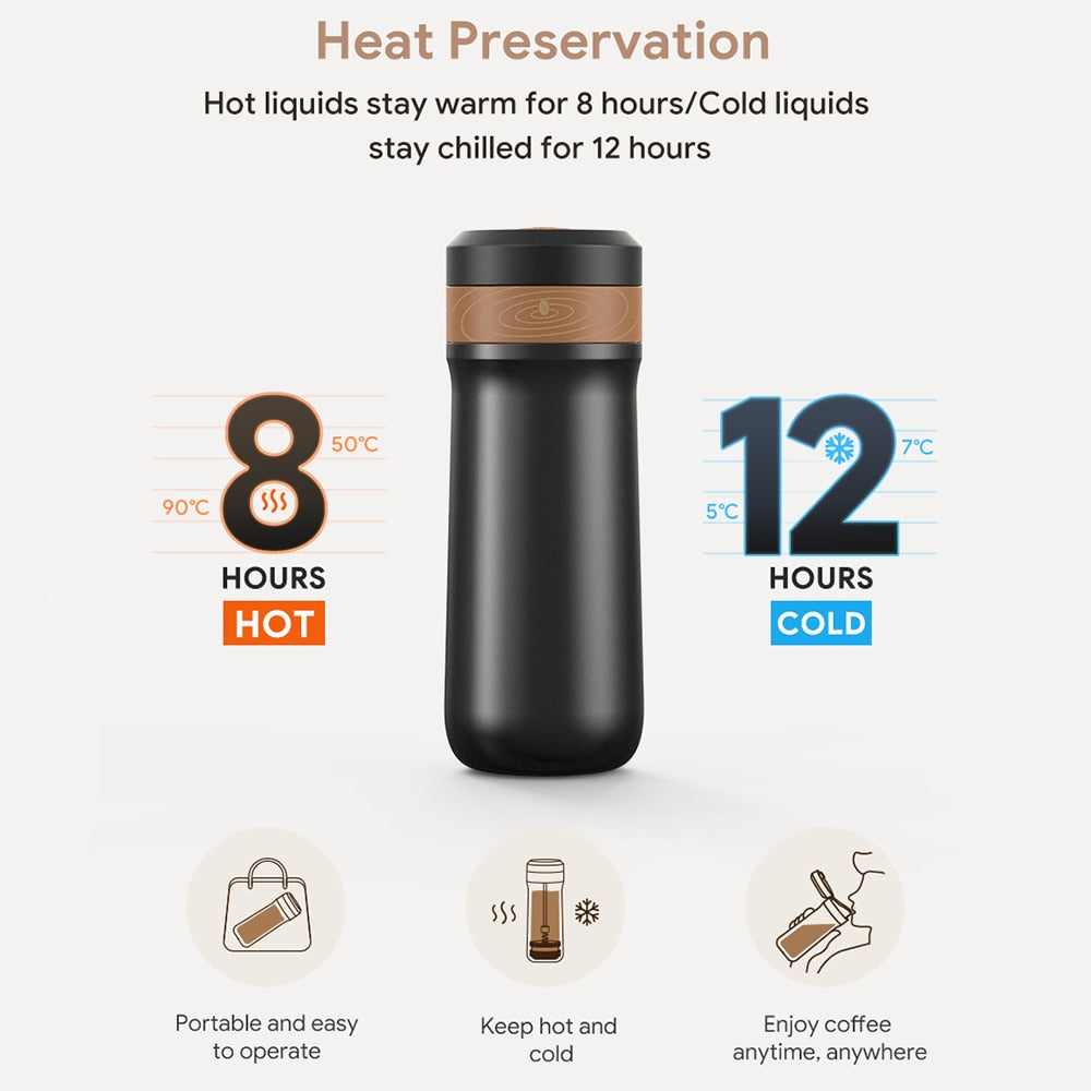 350ml Portable Coffee Pot